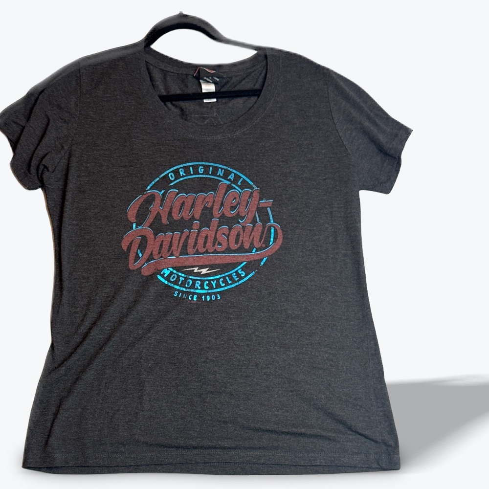 Harley Davidson Rommel Smyrna Delaware Motorcycles Graphic‎ T-Shirt XXL
